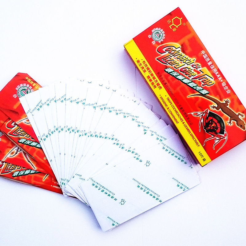 Papel pegajoso gecko para cucarachas — imagen 2