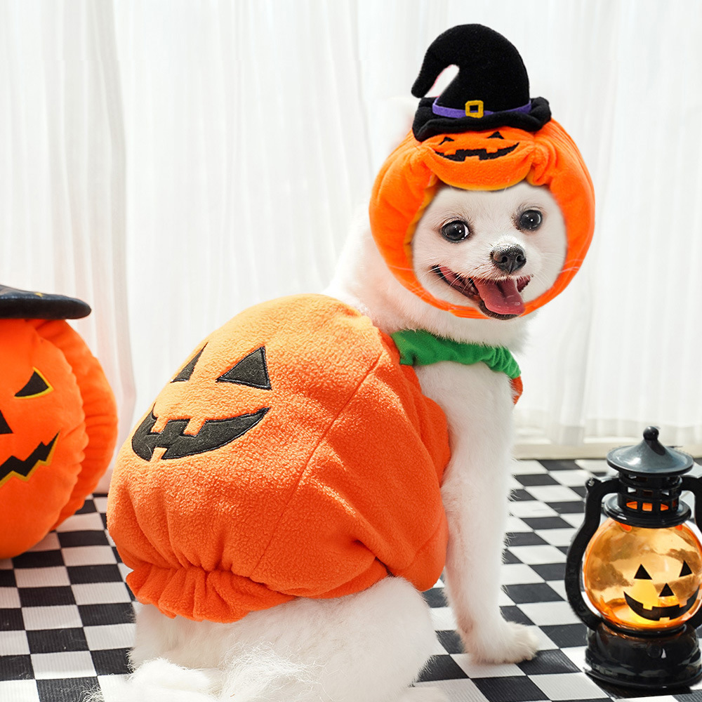Funny Halloween Christmas Cat Pet Costume for Dogs, Two-Legged Style Poodle Disguise Outfit — image 4