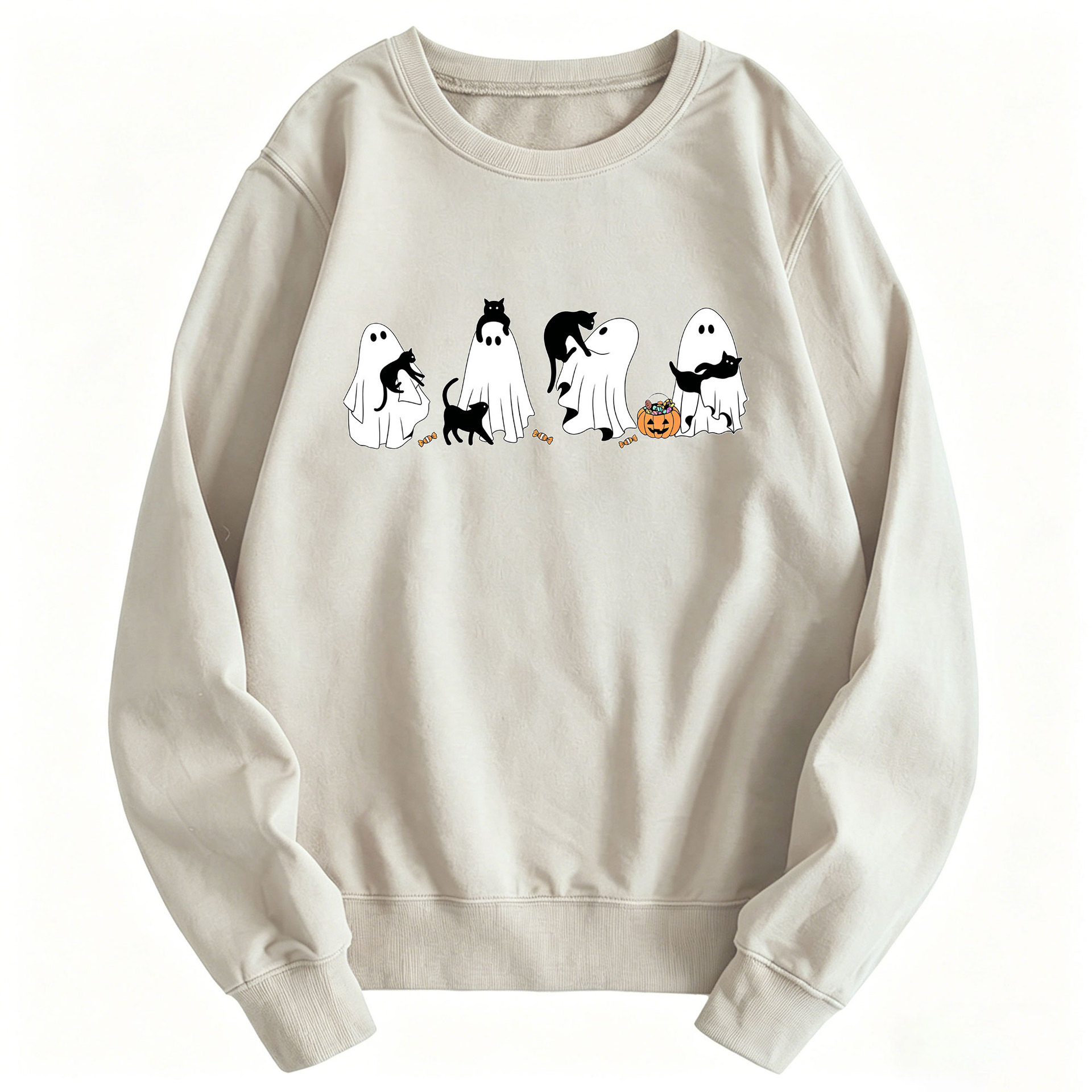 Ghost Cat hoodie — image 10