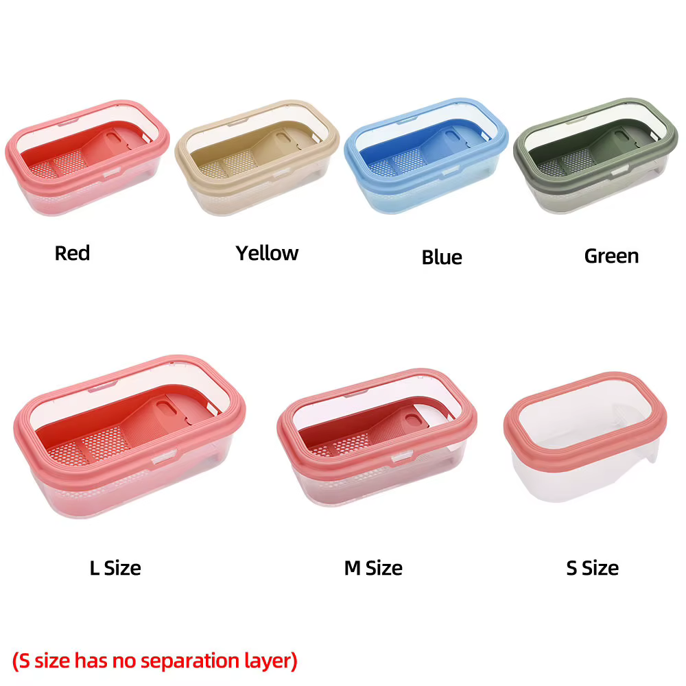Turtle Tank For Home Use With Sun Terrace Big Fish Turtle Mixed Breeding Tank Creative Landscape Turtle Tank, Easy To Clean — image 5