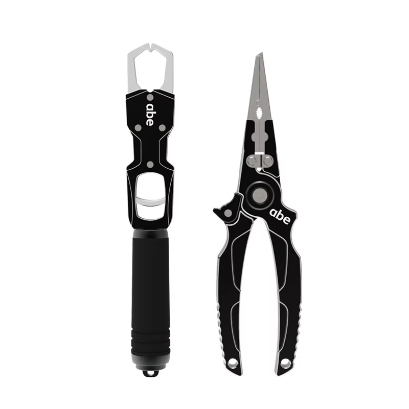 ABE 26KG Scale Fishing Pliers - Aluminum Alloy Multi-Functional Fish Gripper for Micro/Heavy-Duty, Hook Remover PE Line Cutter — image 6