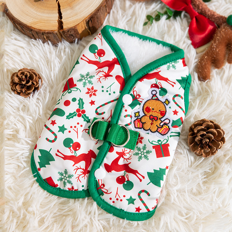 Suéter de Dos Patas para Cachorros de Otoño e Invierno, Suéter de Punto Cálido para Perros Pequeños y Medianos, Ropa Navideña para Gatos — imagen 12