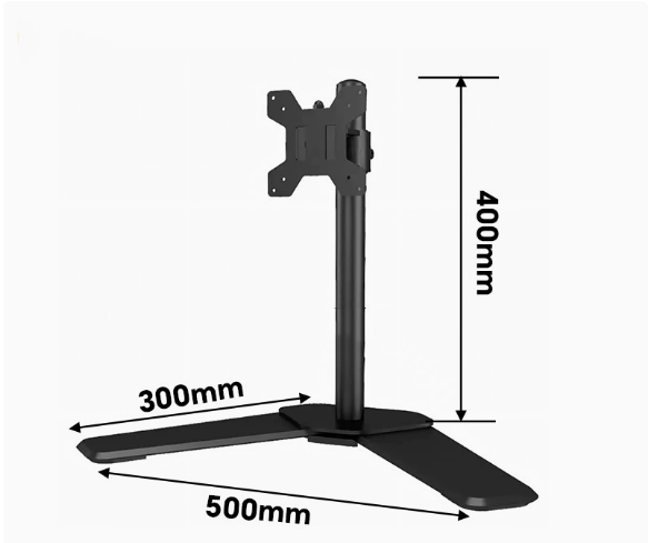 Soporte para monitor de computadora 17/22/24 pulgadas base de escritorio para juegos y alimentación de pollos con aumento de altura — imagen 3