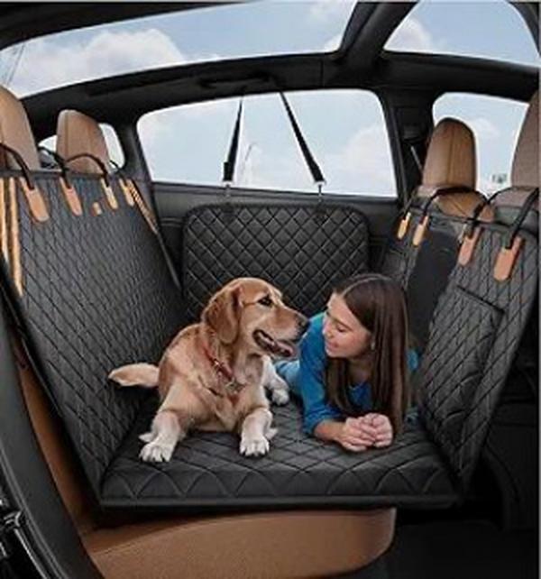 Cubierta para Perro de Autos - Extensión de Asiento Trasero con Capa Dura y 8 Capas de Materiales Premium — imagen 1