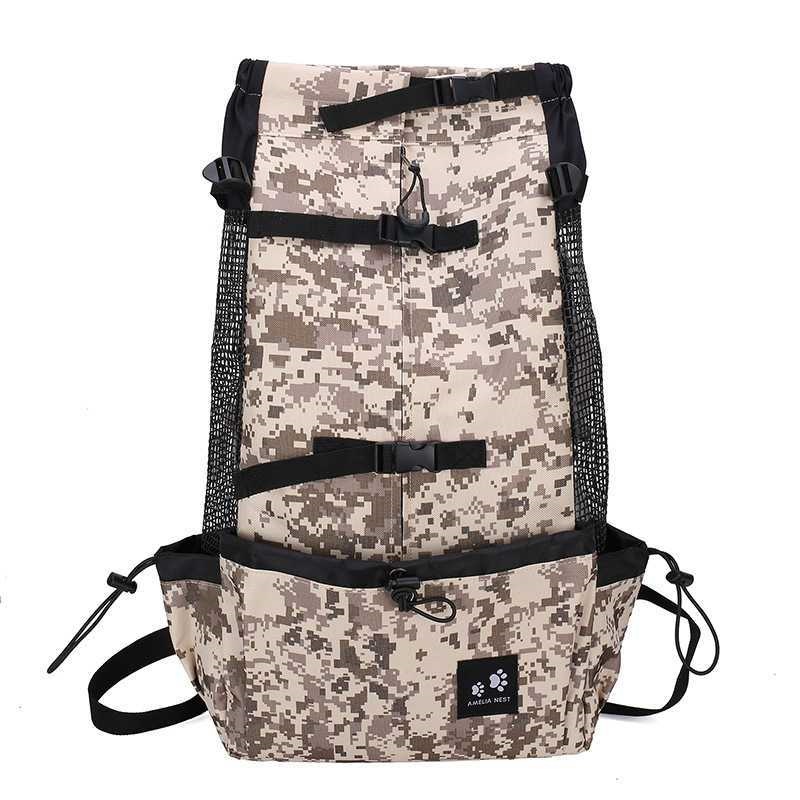 Mochila de Viaje para Perros con Visera Mediana y Grande - Transpiración, Respirable y Lavable para Excursiones Al Aire Libre — imagen 14