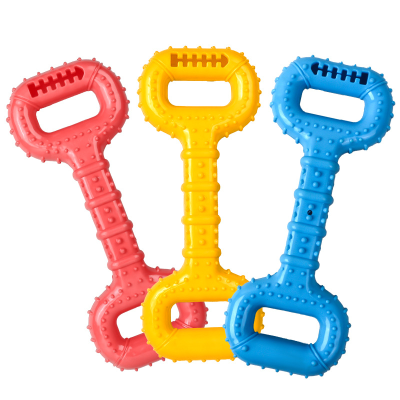 Dog Bones For Aggressive Chewers, Dog Chews Toys Long Lasting, Interactive Dog Bone Toys With Pull Band, Dog Teething Toy — image 12