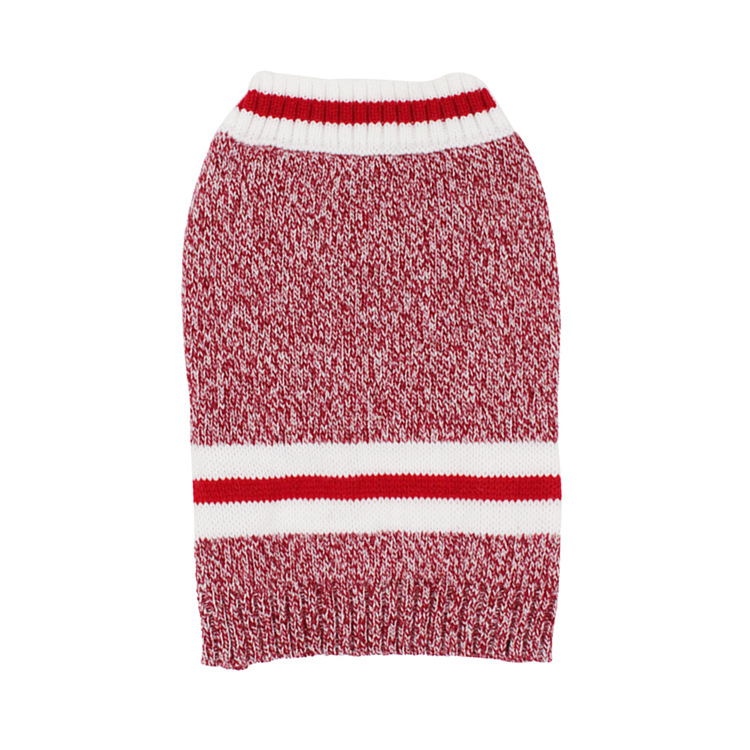 Dog Sweater Pet Knit Sweater Mixed Color Pet Sweater Pet Clothes — image 5