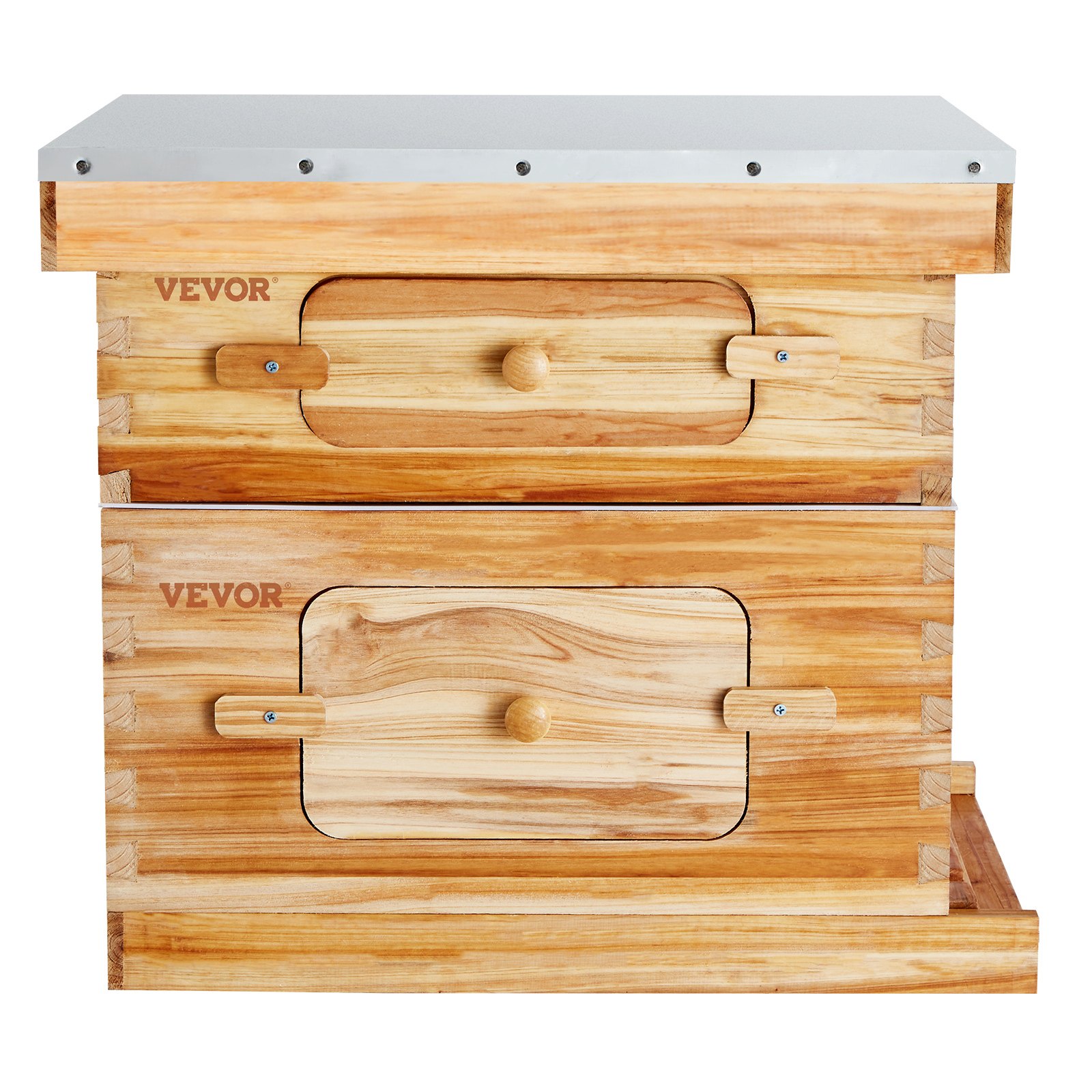 Bee Hive 20 Frame Bee Hives Starter Kit, Beeswax Coated Cedar Wood, Bee Boxes Langstroth Beehive Kit, Transparent Acrylic Windows With Foundations For Beginners Pro Beekeepers — image 5
