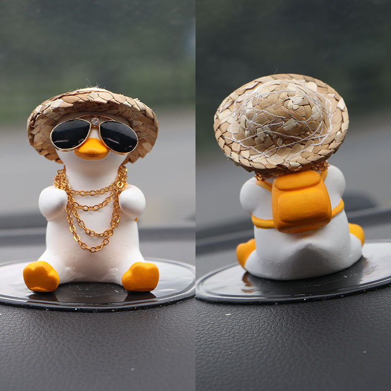 Accesorios de Gafas de Sombrero de Paja para Patos - Decoración Creativa — imagen 6