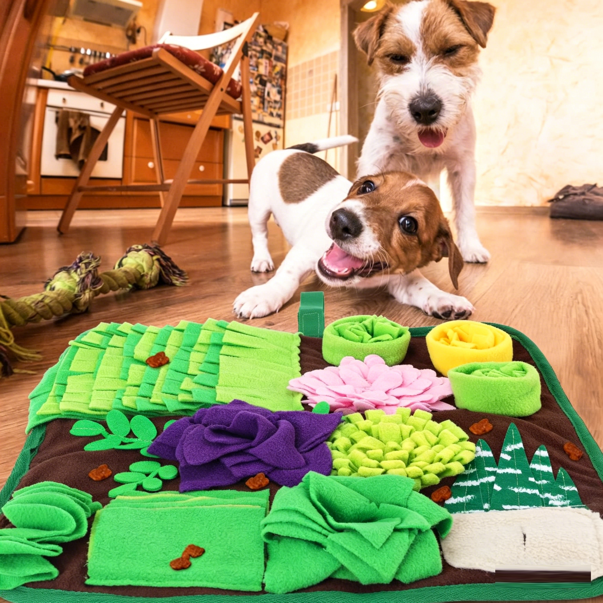 Pet sniffing pad feeding pad slow food consumption energy interactive training sniffing pad — image 3