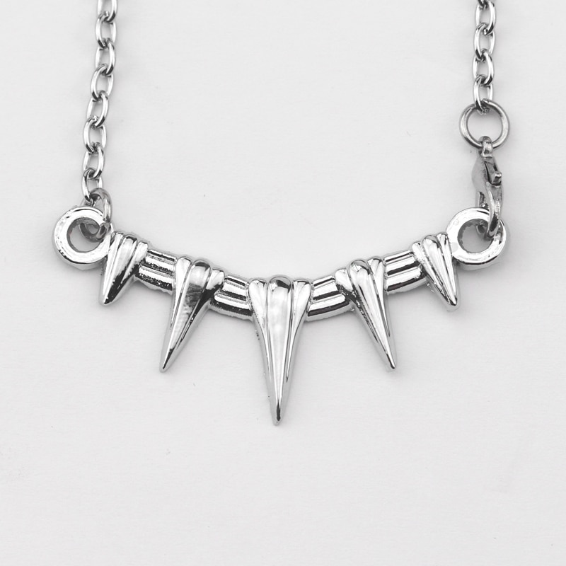 Collar de Pantera Negra Marvel - Pendiente para Hombre de Cadenita Metálica — imagen 4