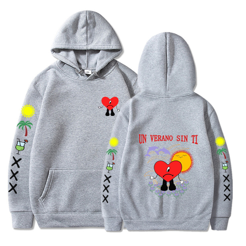 Bad Bunny Un Verano Sin Ti Album Graphic Hooded Unisex Sweatshirt — image 16