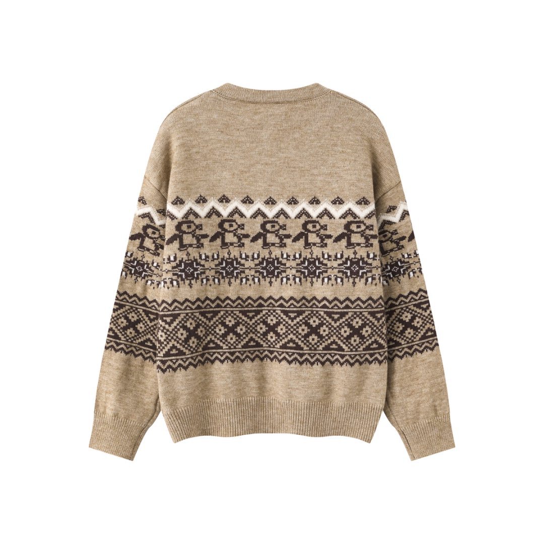 Fei'er Island Penguin Jacquard Sweater — image 5