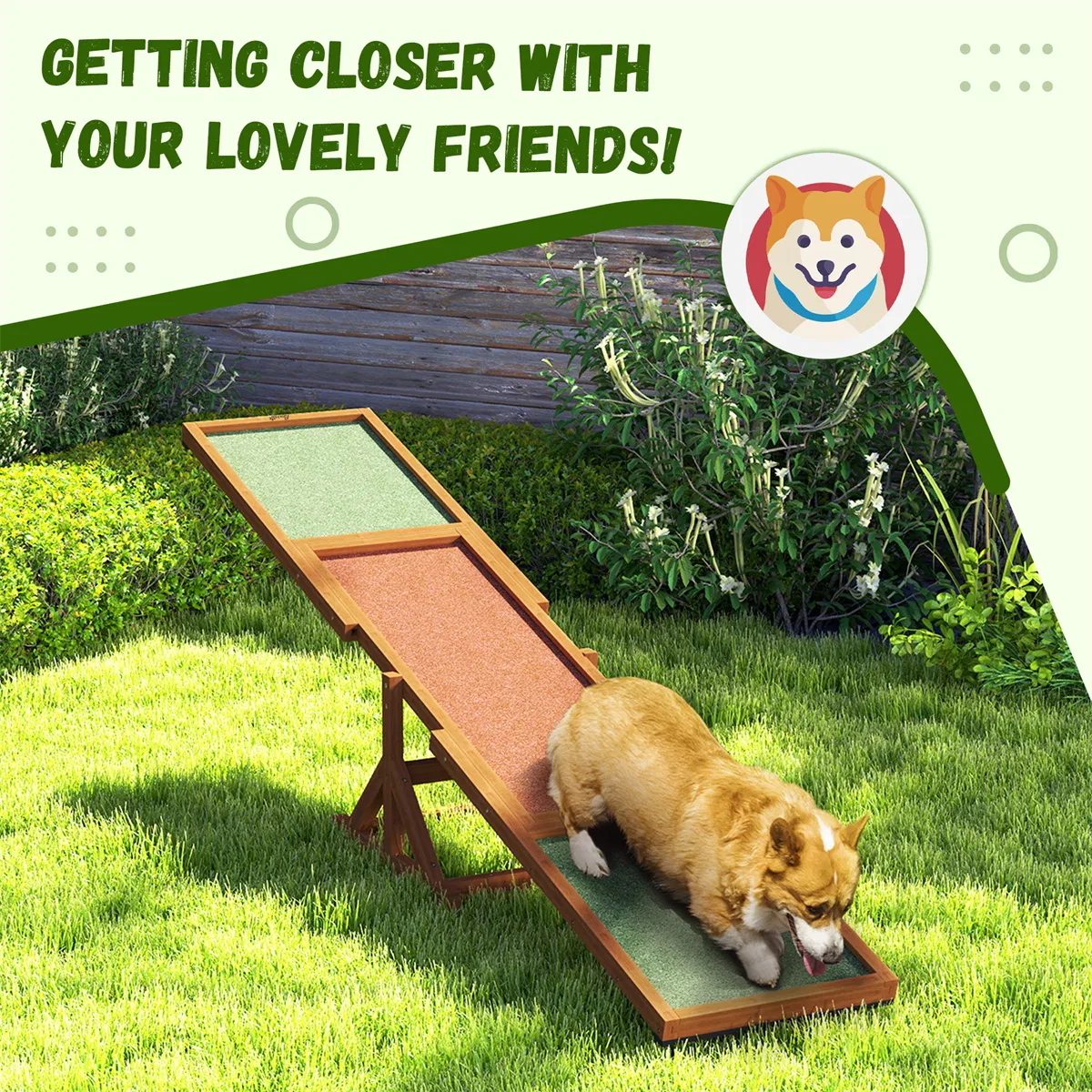 Dog Agility Ramp, Pet Seesaw — image 1