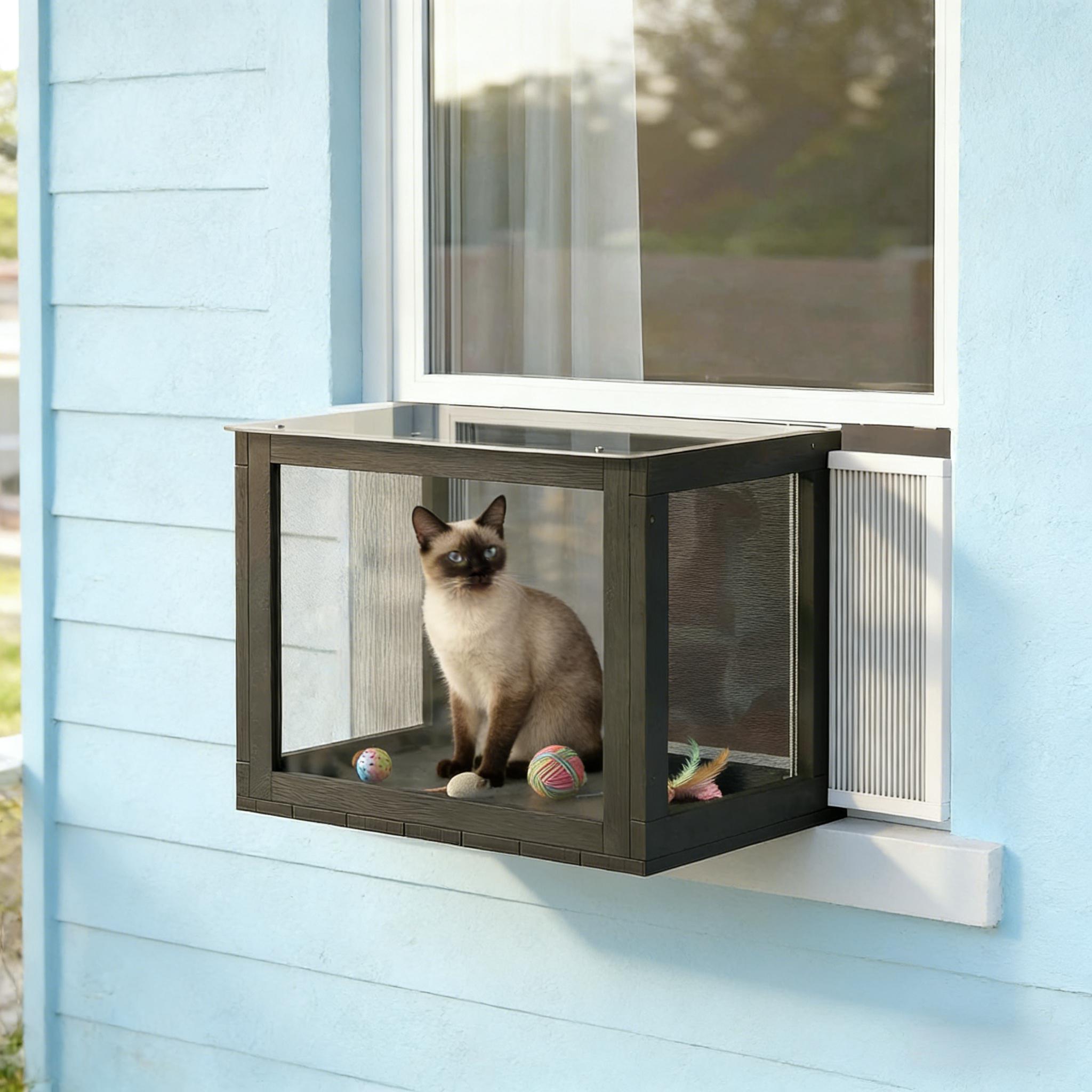 Pet House, Outdoor Cat Enclosure, Cat House — image 1