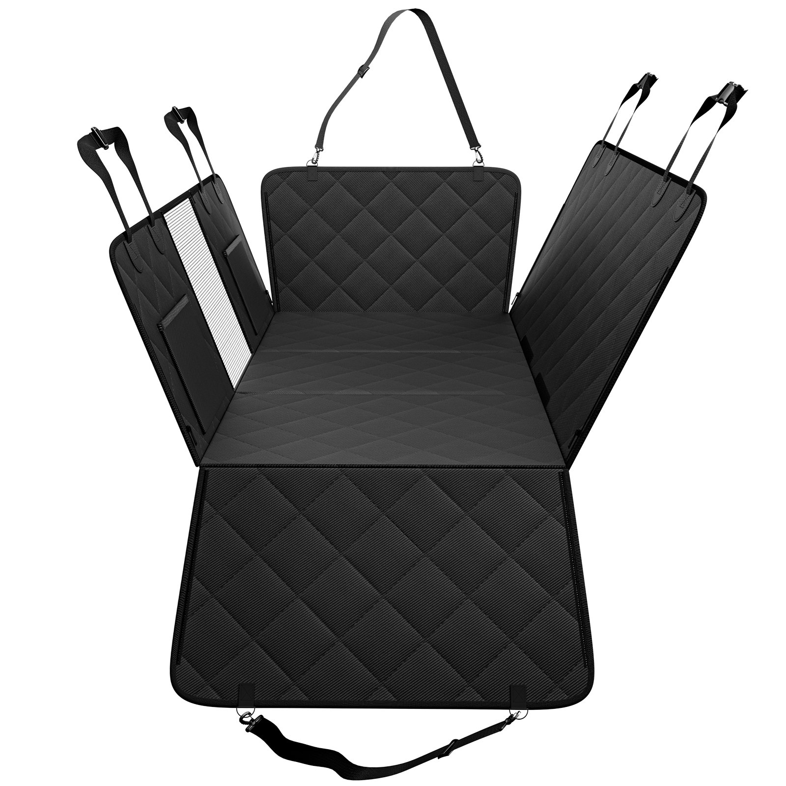 VEVOR 53 X 24.8 In Dog Car Seat Cover For Back Seat Waterproof 600D For Cars — imagen 2