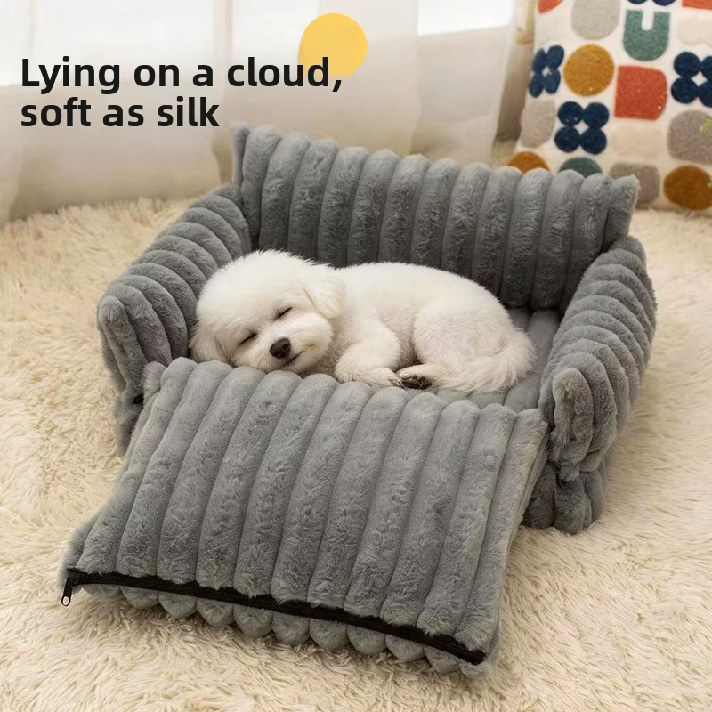 Pet Dog Cat Beds Dog Beds Soft Sofas Mats Pets Fashion — image 4