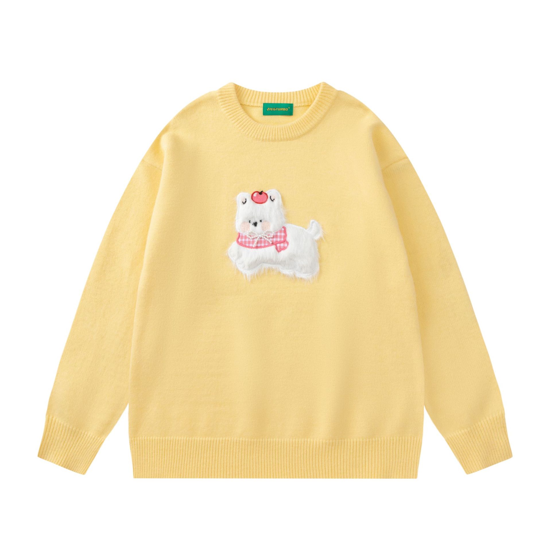 Plush cloth cute little dog sweater — image 8