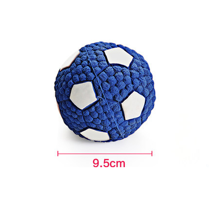 Dog Toys Latex Rugby Tennis Dog Bite Sound Ball Pet Toys — image 6