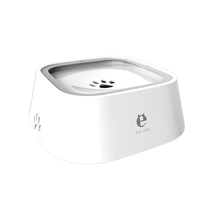 Dog Drinking Water Bowl 1.5L Floating Non-Wetting Mouth Cat Bowl Without Spill Drinking Water Dispenser ABS Plastic Dog Bowl — image 7