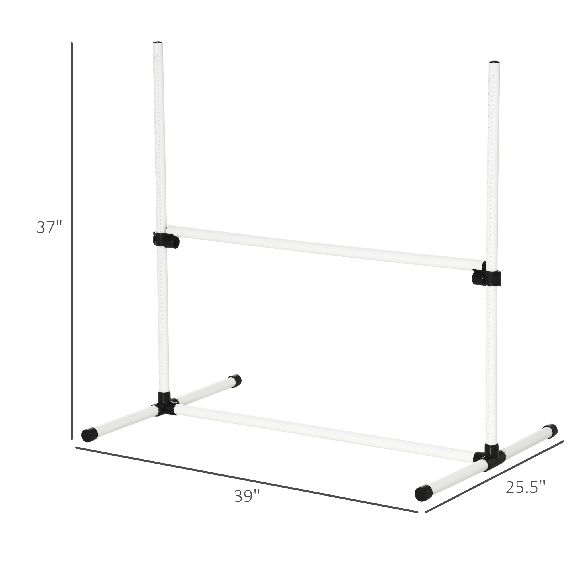 4-piece Dog Agility Training Equipment With Height-adjustable Jumping Poles — image 4