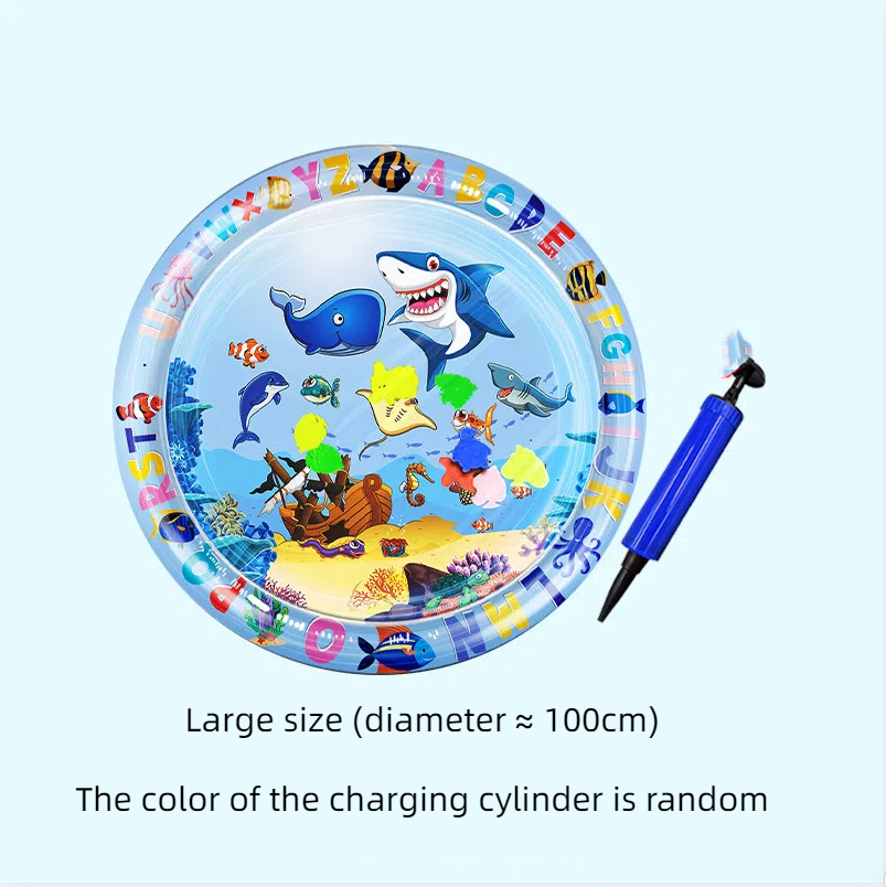 Pet water injection ice pad, summer cat and dog fun cooling water mattress, inflatable patting water pad toy — image 6