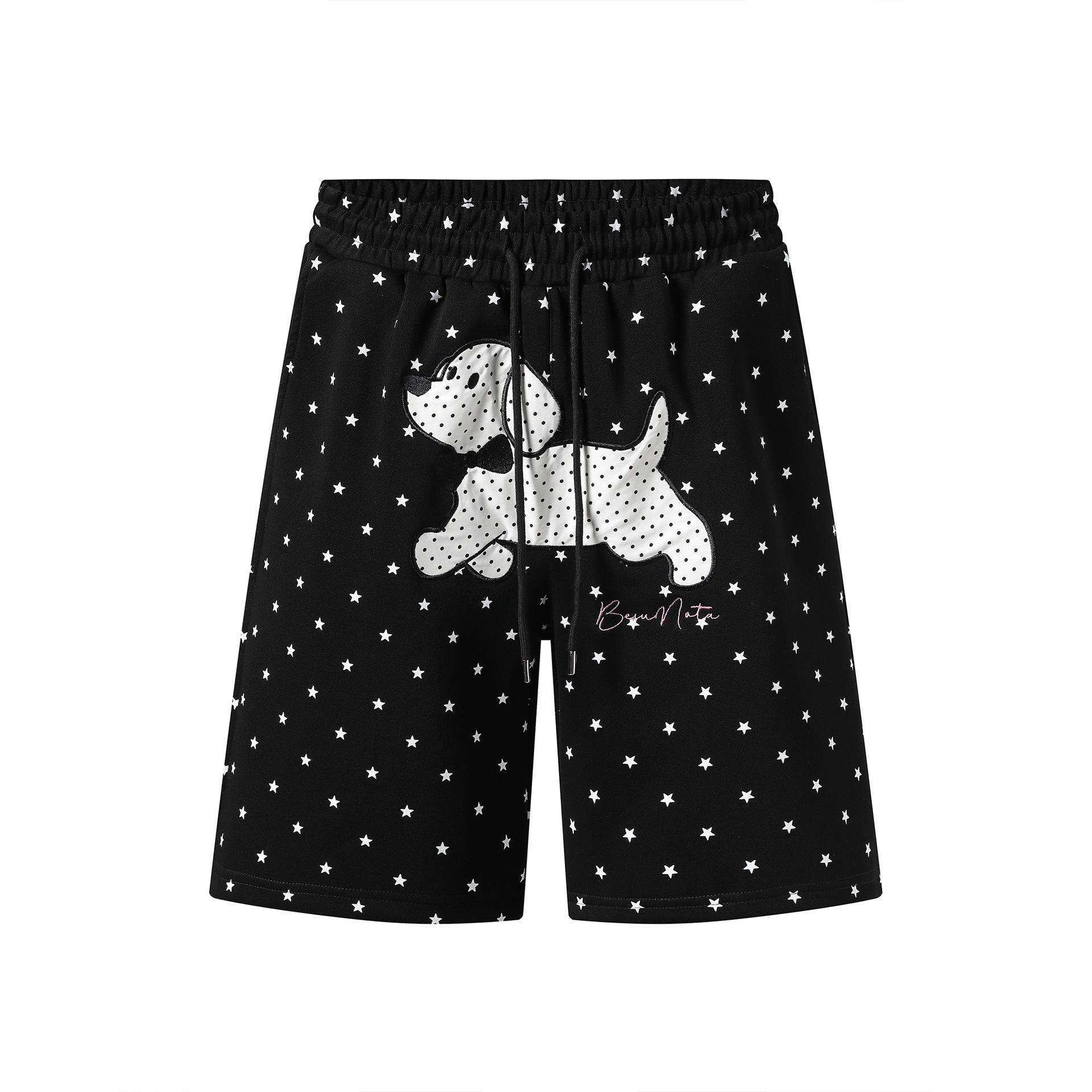 Soft and cute dog patch embroidered shorts — image 7