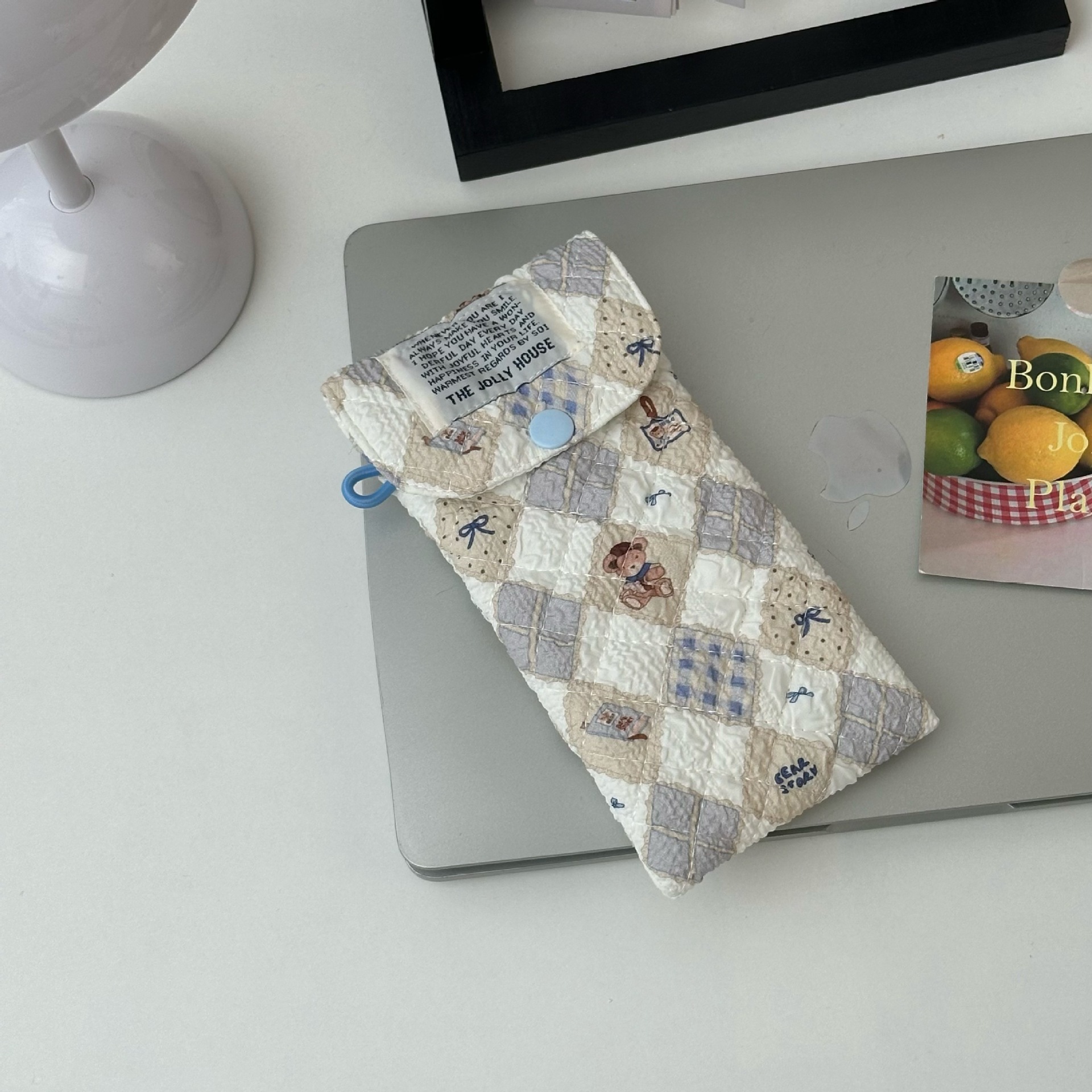 Cartoon Cat Padded Sunglasses Case Portable Crush-Resistant Eyeglass Bag — image 10
