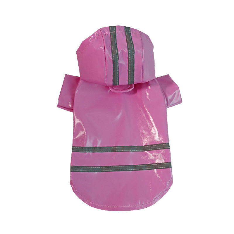 Pet Raincoat with Reflective Strips, Thickened Waterproof Raincoat for Small and Medium Dogs — image 9
