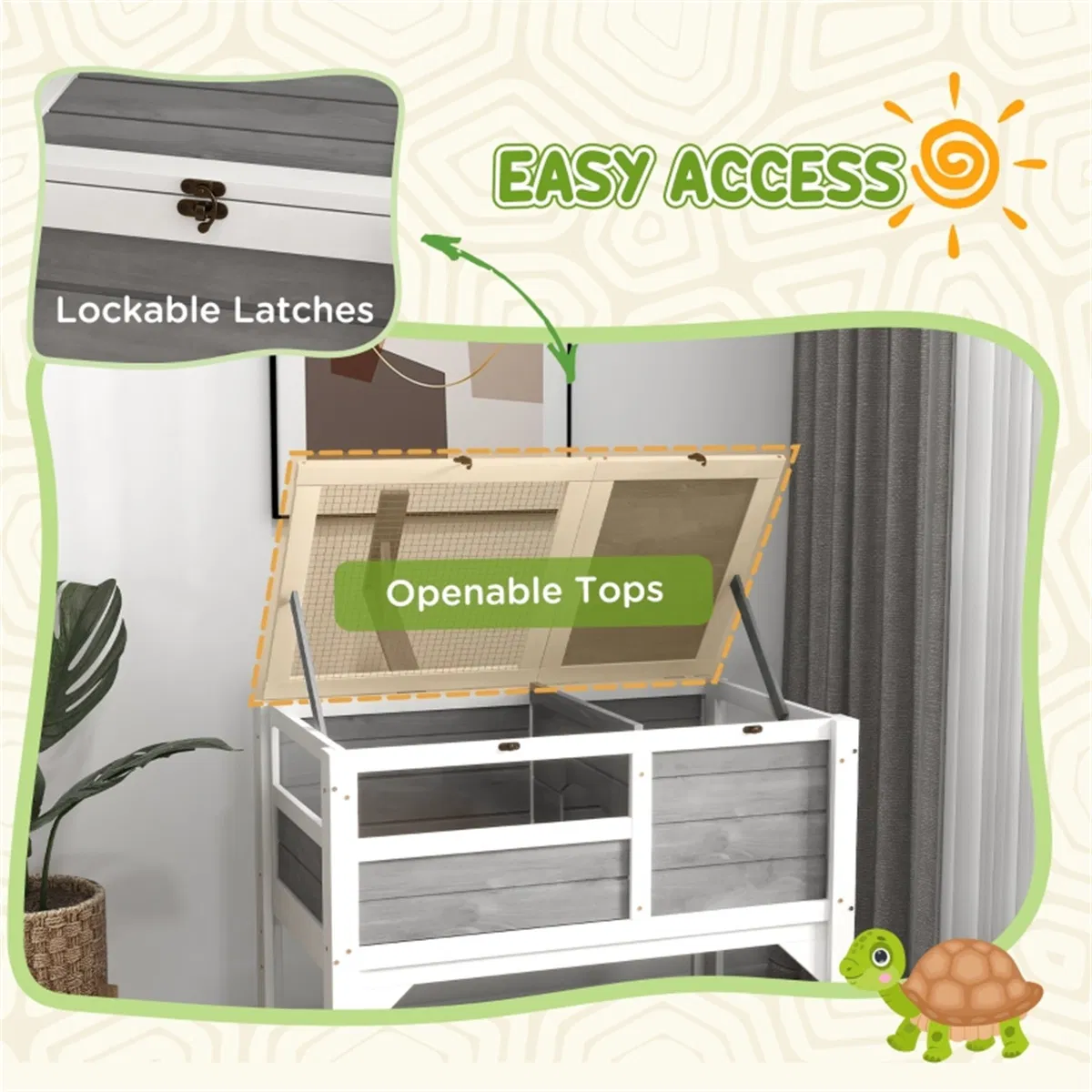Pet House/ Tortoise House/Small Animal Habitat — image 4
