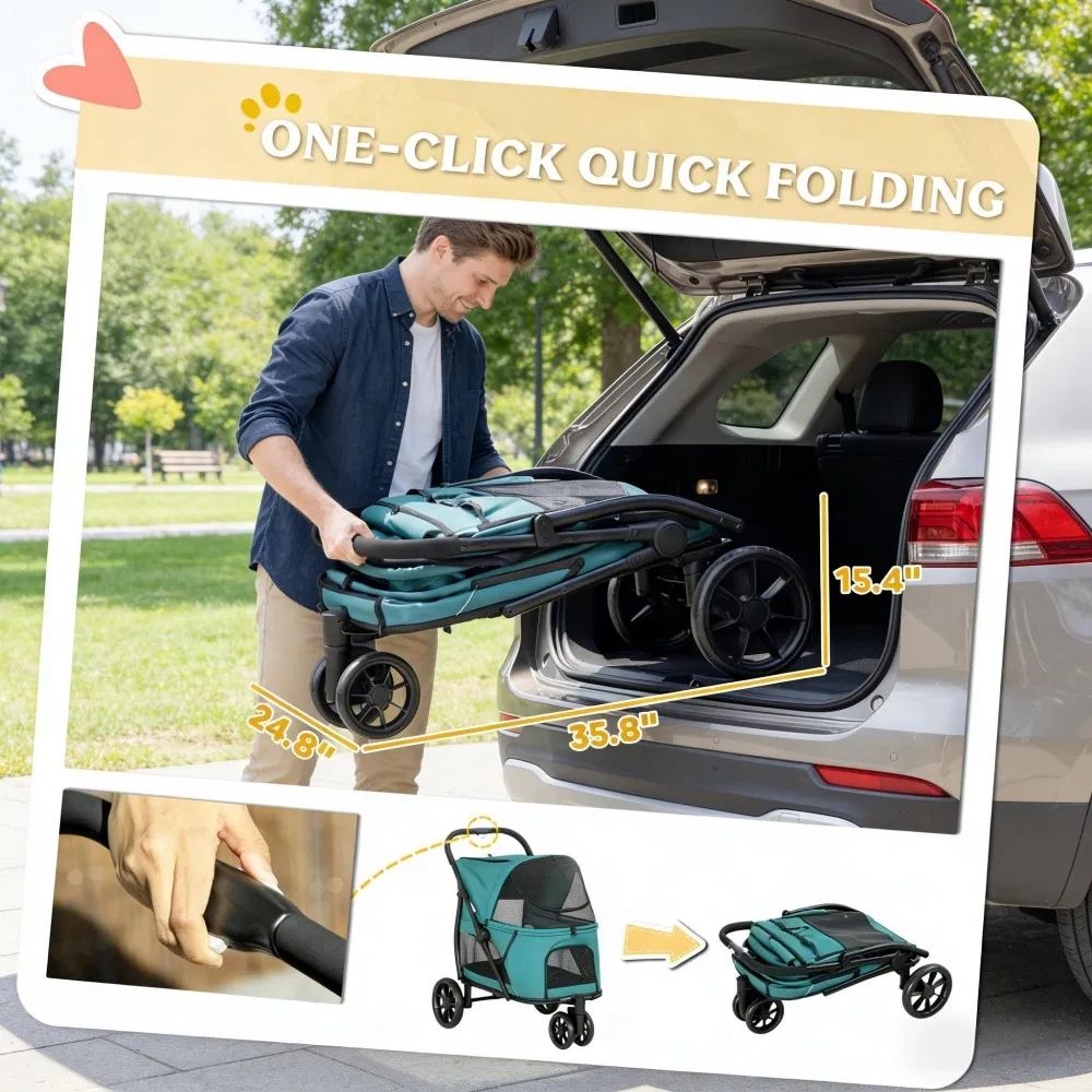 Dog Stroller, pet Stroller — image 4