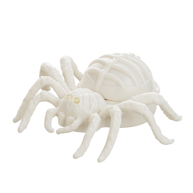Halloween Decorative Glowing Eye Spider Lamp Party Decoration LED Dual-Color Night Light Candle Light — image 6