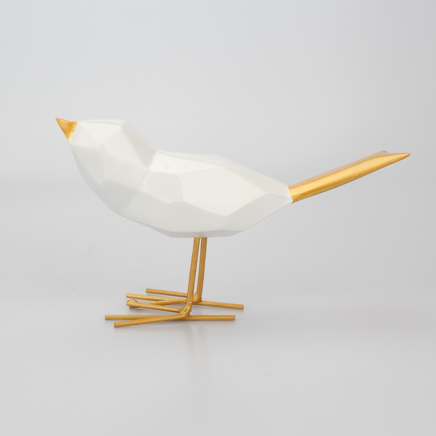 Minimalist origami bird resin ornaments creative living room garden — image 7