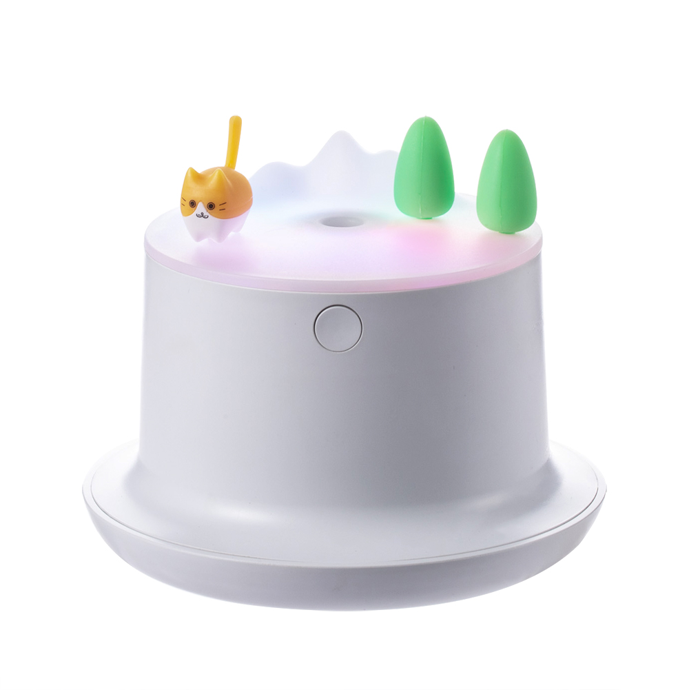 New Cute Fun Humidifier USB Mini Creative Cute Pet Mute Desktop Atomizer Colorful Marquee Gift — image 7