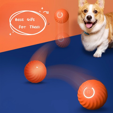 Pelotas de Goma para Perros Juguetes de Resistencia a Mordidas para Cachorros Objetos de Entrenamiento para Mascotas Caninas — imagen 1