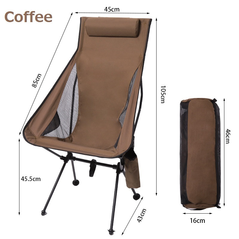 Recliner Outdoor Folding Chair Fishing Chair — image 5