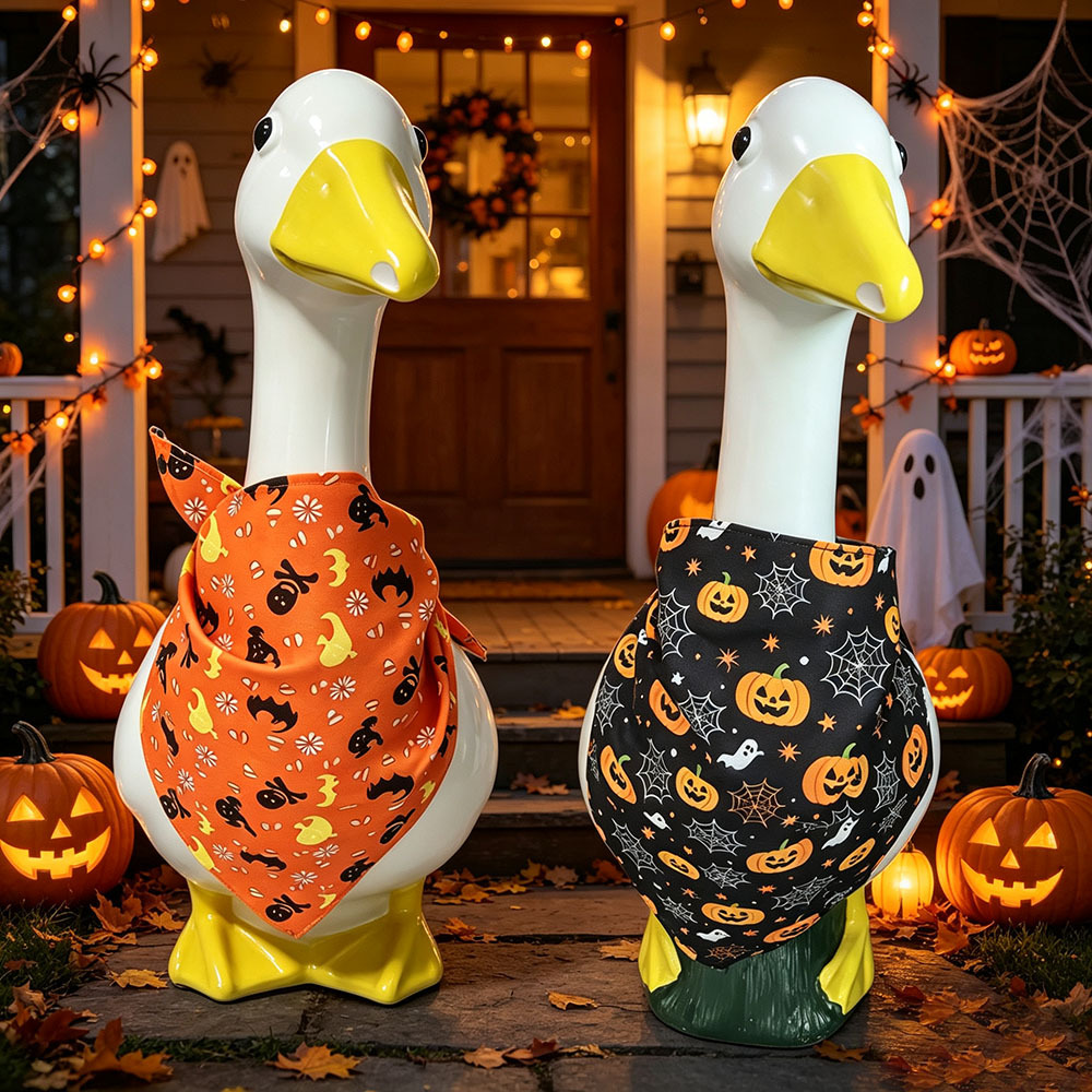 New Popular Halloween Doorway Goose Decoration for Porch Lawn Goose Costume — image 6
