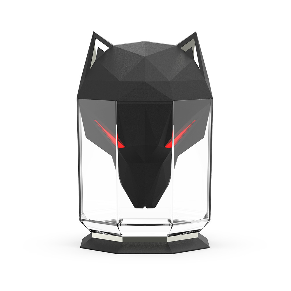 Desktop Wolf Humidifier Large Capacity Household Air Nebulizer Heavy Fog Humidifier Ornament — image 7