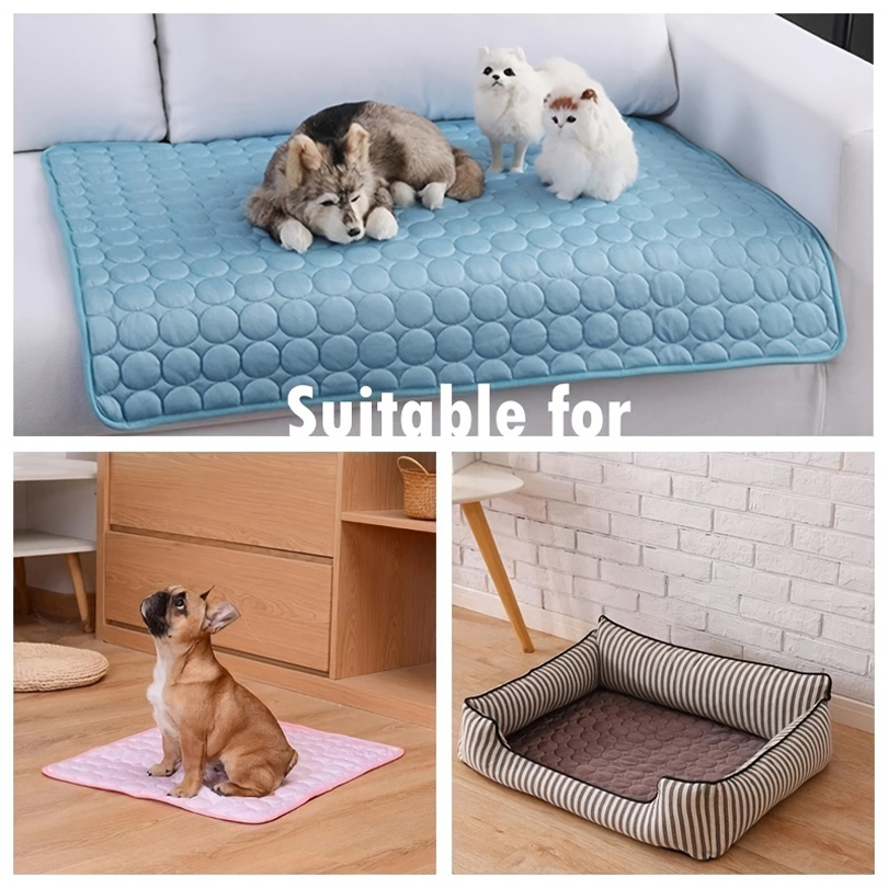 Manta de Enfriamiento para Perros Grandes y Pequeños - Muestras Frías para Verano - Accesorios para Mascotas - Sofá para Gatos - Paño de Hielo para Perros y Gatos — imagen 8