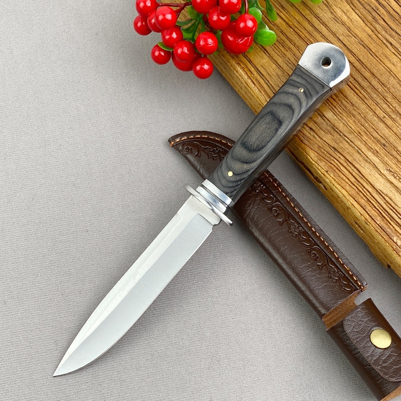 Cuchillo de Pescar, Camping, Hogar y Frutas, con Hoja afilada para cortar carne — imagen 3