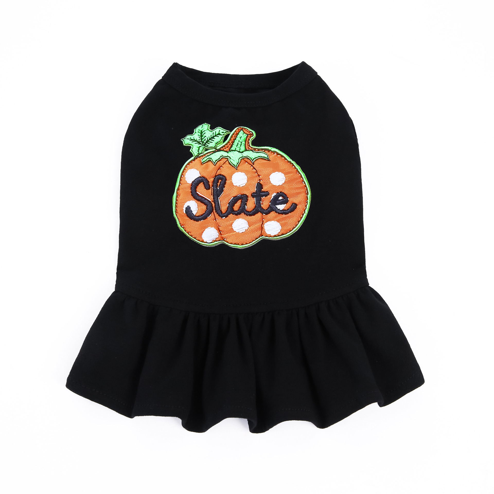 Disfraz de Halloween para Gatos y Perros, Vestido de Calabaza para Pomeranian — imagen 6