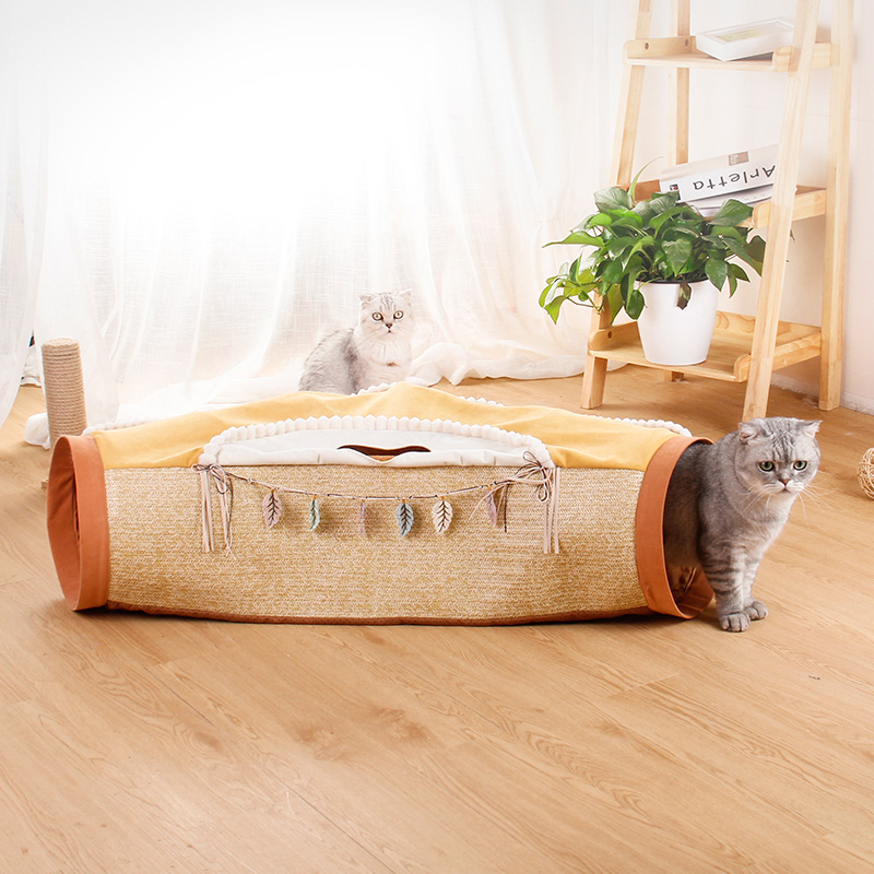 Cat Litter Roll Totoro Toys Drilling Hole Cat Supplies — image 1