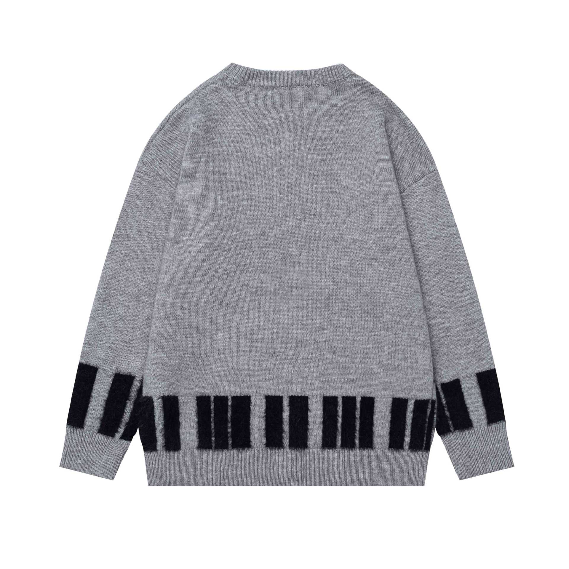 Note Cat Jacquard Sweater — image 5