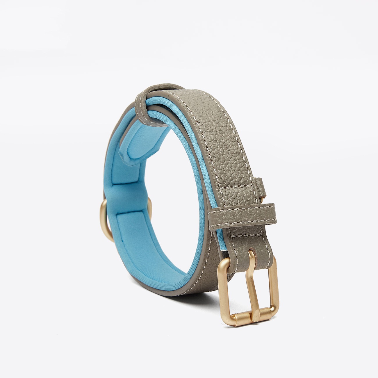 Collar de Cuero Luxe para Perros - Resistente al Desgaste, Ampliable y Moda — imagen 7