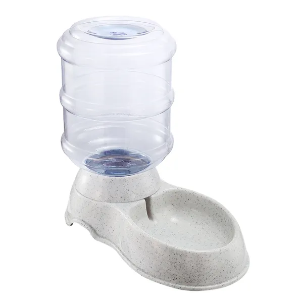 Dispensador de Agua para Mascotas de 1 Galón, Autoservicio por Gravedad, Bebedero Automático para Gatos y Perros — imagen 1