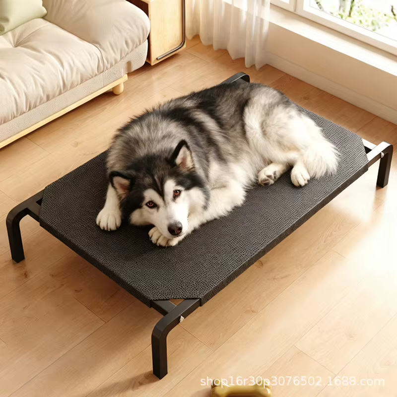 Dog bed for all seasons, pet bed, moisture-proof dog kennel, warm in winter, large dog camping bed, removable and washable — image 1