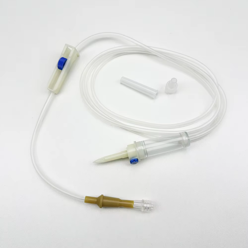 20 Piezas de Equipo de Infusión Desechable para Animales, Manguera de Infusión con Boca Roscada, Tubo Extendido de Infusión por Goteo para Animales — imagen 3