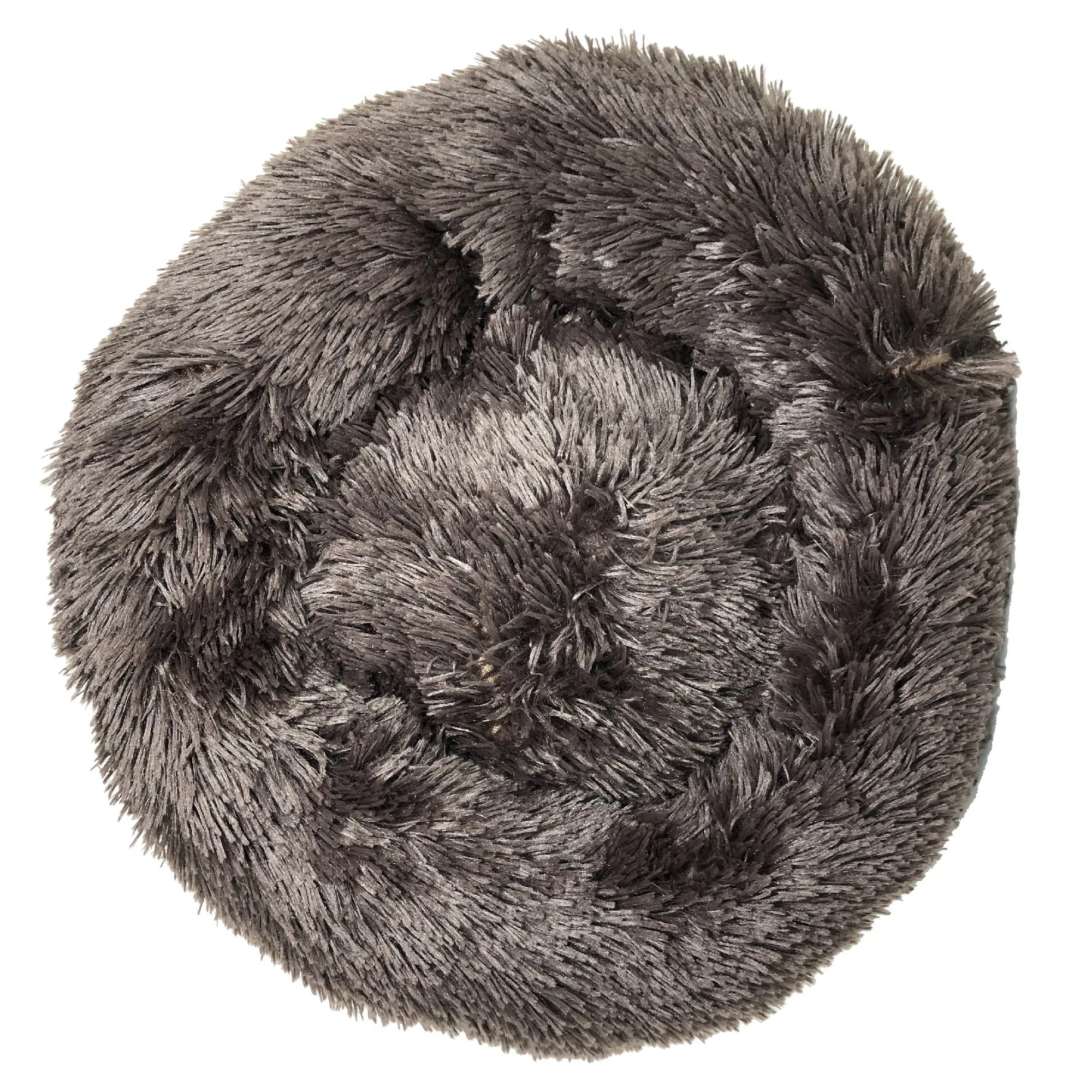 Premium Plush Round Dog Bed, Soft Cozy Pet Bed With Raised Edge — image 3