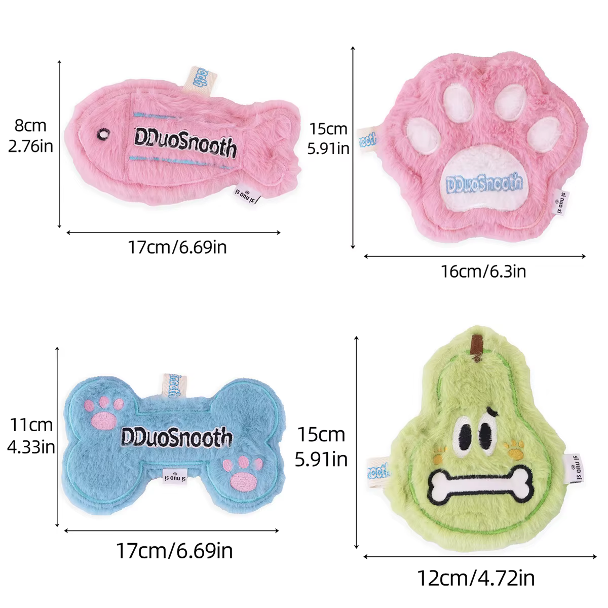 Pet Sound Toys, Fun Plush Sound-making Toy Set, Dog Biting And Entertaining Interactive Tooth-grinding — image 3