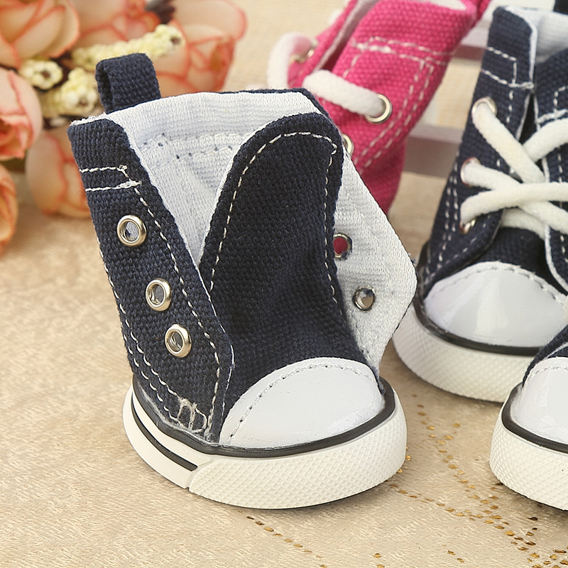 Zapatos para Mascotas de Denim y Canasta Transpirables y Cómodos — imagen 9